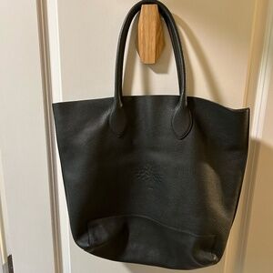Mulberry Blossom Tote leather tote - Black